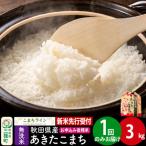 あきたこまち 一等米 3kg