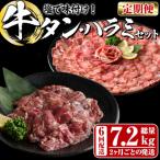 薄切り 塩 牛タン 牛ハラミ セット