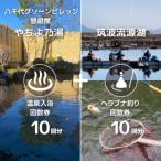 八千代グリーンビレッジ 温泉入浴10回分+筑波流源湖