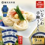 寛文五年堂 稲庭うどん 訳あり 300g×3袋