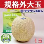 クラウンメロン規格外大玉 1玉全3回