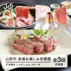 ふるさと納税 山辺町 【毎月定期便】赤身お楽しみ定期便 ロース ヒレ 赤身 tc-tkygn3全3回