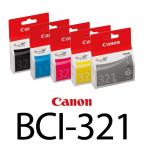 純正 インクタンク BCI-321BK BCI-321C BCI-321M BCI-321Y BCI-321GY キヤノン CANON 受発注商品