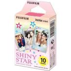 チェキ フィルム instax mini シャイニースター 1P(10枚) 単品 富士フイルム