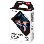 チェキ フィルム instax mini ブラック 1P(10枚) 単品 富士フイルム 超PayPay祭