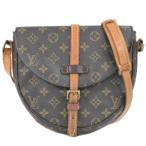 ショッピングヴィトン 本物 ルイヴィトン LOUIS VUITTON LV シャンティ PM モノグラム ショルダーバッグ ポシェット ブラウン M51234