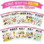 幼児 ドリル 七田式 知力ドリル 2歳 3歳 10冊セット 子供 幼児 知育 教育 勉強 学習 右脳 左脳