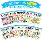 幼児 ドリル 七田式 知力ドリル 3歳～4歳 10冊セット 子供 幼児 知育 教育 勉強 学習 右脳 左脳