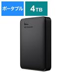 Western Digital WDBU6Y0040BBK-JESE 外付けHDD USB-A接続 WD Elements Portable  ［ポータブル型 /4TB］ 【sof001】 [振込不可][代引不可]