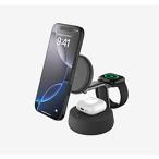 BELKIN UltraCharge Pro Qi2 25W 3-in-1 магнит тип зарядка dok уголь WIZ040dqCH [ мульти- type /Qi2 25W соответствует ]