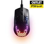ショッピング外箱不良 SteelSeries ゲーミングマウス Aerox 3 Black 62599 [光学式 /有線 /6ボタン /USB]【外箱不良品】 [振込不可]