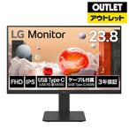 LG(エルジー) USB-C対応 PCモニター LG Monitor 24MS570B-B [23.8型 /フルHD(1920×1080) /ワイド]【外箱不良品】 [振込不可]