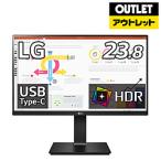 LG(エルジー) USB-C接続 PCモニター 24QP750-B ［23.8型 /WQHD(2560×1440） /ワイド］【外箱不良品】 [振込不可]