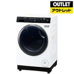 AQUA ドラム式洗濯乾燥機 AQUA ホワイト AQW-DX12R-L(W) [洗濯12.0kg /乾燥6.0kg /ヒートポンプ乾燥 /左開き]【外箱不良品】 【お届け日時指定不可】 [振込不可]