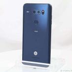 〔中古〕LG(エルジー) isai V30+ 128GB モロッカンブルー LGV35 auロック解除SIMフリー