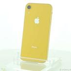 〔中古〕Apple(アップル)  セール対象品 iPhoneXR 64GB イエロー NT082J／A SIMフリー