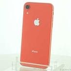 〔中古〕Apple(アップル)  iPhoneXR 128GB コーラル MT0T2J／A SIMフリー