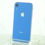 〔中古〕Apple(アップル)  セール対象品 iPhoneXR 64GB ブルー MT0E2J／A SIMフリー