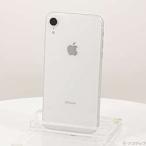〔中古〕Apple(アップル) セール対象品 iPhoneXR 64GB ホワイト MT032J/A SIMフリー
