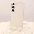 ショッピングGALAXY 〔中古〕SAMSUNG(サムスン)  セール対象品 Galaxy S23 256GB クリーム SCG19 au SIMフリー