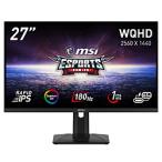 ディスプレイ・モニター本体 MSI mag274qrf-qd e2 MAG 274QRF QD E2 ゲーミングモニター ［27型 /WQHD(2560×1440