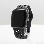 ( б/у )Apple( Apple ) Apple Watch Series 4 Nike+ GPS 40mm Space серый aluminium кейс антрацит | черный Nike спорт частота 