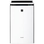 〔中古〕SHARP(シャープ)  〔展示品〕 プラズマクラスター加湿空気清浄機  ホワイト系 KI-TX70-W ［適用畳数：31畳 ／最大適用畳数(加湿)：21畳 ／PM2.5対応］