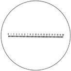 エッシェンバッハ スケール（精密ドッキングスケールルーペ1154-7、1154-10用）　115204