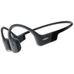 Shokz ブルートゥースイヤホン 耳かけ型 骨伝導 OpenRun ブラック SKZ-EP-000003 ［ワイヤレス(ネックバンド) /骨伝導 /Bluetooth対応］