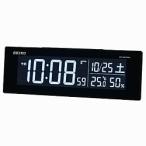 SEIKO 交流式デジタル電波目ざまし時計 カラーLED表示 DL305K