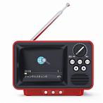 ショッピングワンセグ WINTECH 2.8インチ ポータブルワンセグテレビ  レッド TVR-RT1 RD ［ワイドFM対応 /テレビ/AM/FM］