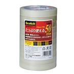 3Mジャパン 透明粘着テープ500　15mmx50m Scotch(スコッチ)  500-3-15-10P