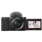 SONY(ソニー) VLOGCAM ZV-E10L パワーズームレンズキット ミラーレス一眼カメラ  ブラック  ［ズームレンズ］