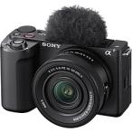 SONY(�\�j�[) VLOGCAM ZV-E10 II �p���[�Y�[�������Y�L�b�g �~���[���X���J����  �u���b�N ZV-E10M2K �m�Y�[�������Y�n [�U���s��][����s��]