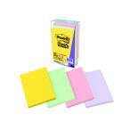 Yahoo! Yahoo!ショッピング(ヤフー ショッピング)3Mジャパン 強粘着ノートマルチカラー5　スイーツ　75mm×50mm45枚 Post-it（ポスト・イット）  656SS-MC-5