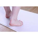 イケヒコ 足元さらっとバスマット 40×60cm  アイボリー
