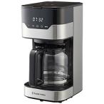 Russell Hobbs コーヒーメーカー 7651JP グランドリップ10カップ タッチパネル ブラック