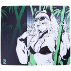 Uncle Panda ゲーミングマウスパッド [490ｘ420ｘ3mm] ガラスマウスパッド Bamboo 不秋 UP-GLASS-GREEN