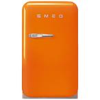 SMEG ミニ冷蔵庫 オレンジ FAB5ROR5 幅40.4cm /34L /1ドア /右開きタイプ