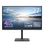 富士通 DISPLAY VTU2702 VTU27021BT （ブラック） パソコン用