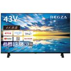 REGZA(レグザ) 液晶テレビ REGZA(レグザ)  43E350M ［43V型 /Bluetooth対応 /4K対応 /BS・CS 4Kチューナー内蔵 /YouTube対応］ 【お届け日時指定不可】