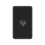 トリニティ スマ冷え Premium 貼って剥がせるスマートフォン冷却シート 蓄熱1.5倍  ブラック TR-SHPS-BK