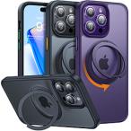 TORRASトラス UPRO Ostand Pro Case for iPhone 14 Pro ケース トーラス ダークパープル