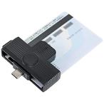 Nakabayashi контакт type IC устройство для считывания карт USB-C подключение черный CRIC-04BK [ мой номер карта соответствует ]