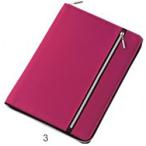 レイメイ 〔ノートカバー〕 ダブルファスナーカラーマルチカバーノート [B5]  ピンク CN202P