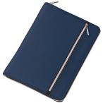 レイメイ 〔ノートカバー〕 ダブルファスナーカラーマルチカバーノート [B5]  ネイビー CN202K