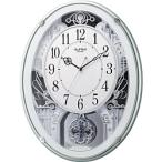 リズム時計 電波からくり時計 「スモールワールドプラウド」　4MN523RH05 [振込不可]