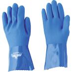 川西工業 塩化ビニール手袋 耐油マックス  LLサイズ  ブルー 2300LL