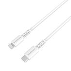  Kashimura высокая прочность Lightning кабель высокая скорость зарядка 50cm USB-C белый KL-122