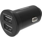 カシムラ DC-4.8A USB 2ポート(USB2ポート/12V、24V対応)   DC-030